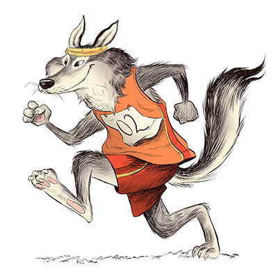 Wolf Running