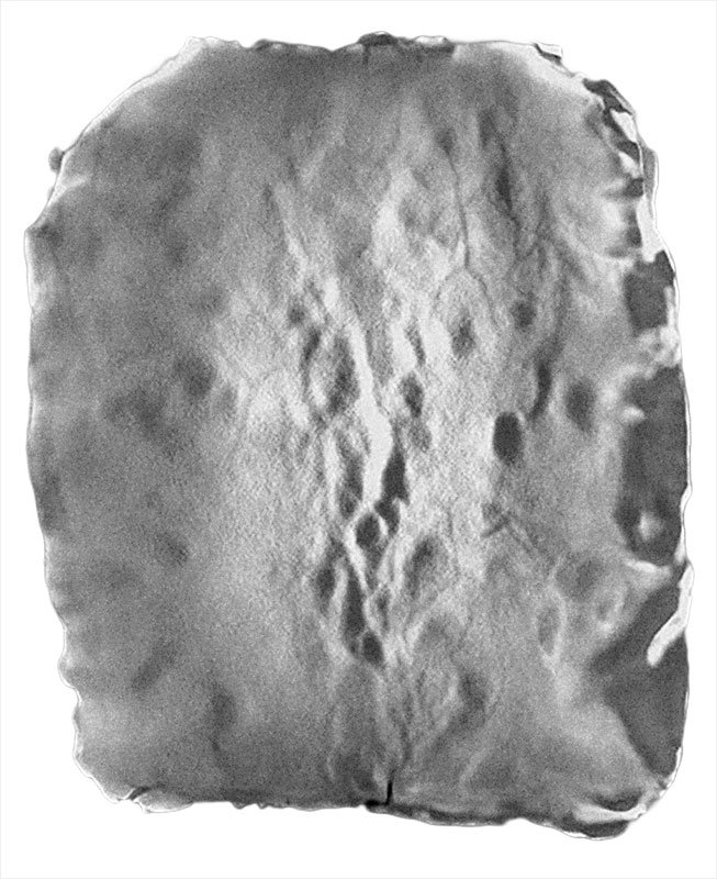 XCT scans of reconstructed tablet