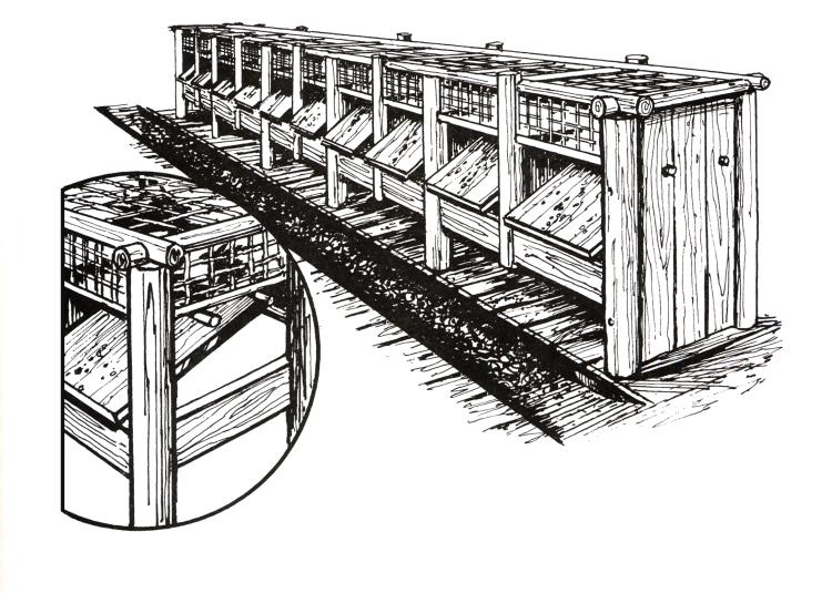 Proposed manure removing plan for the Ark