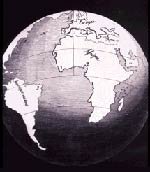 The continents after the separation