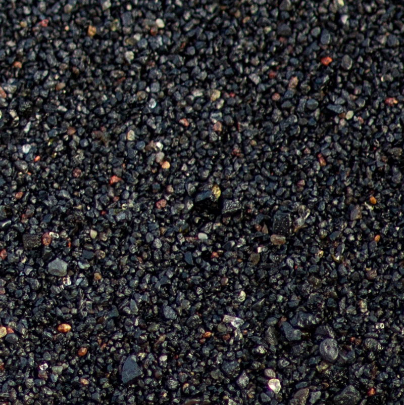 Black sand