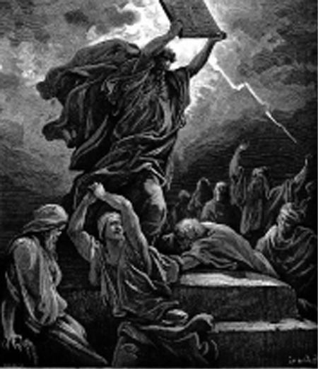 Moses and the 10 Commandments