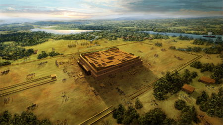 Creation Museum depiction of Babel