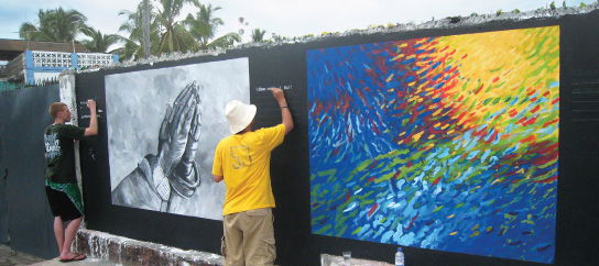 Painting Creation Murals