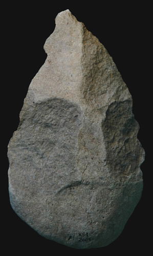 Homo erectus hand axe