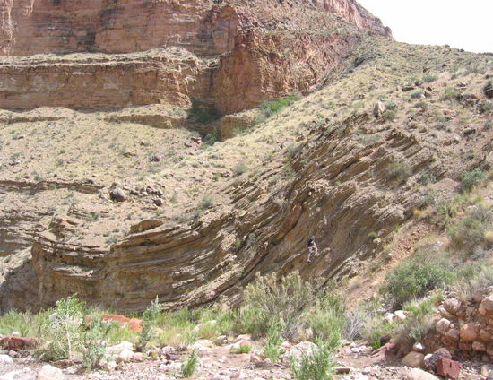 Bent Rock Layers