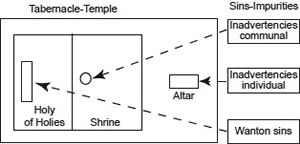 Diagram of sanctuary contamination.