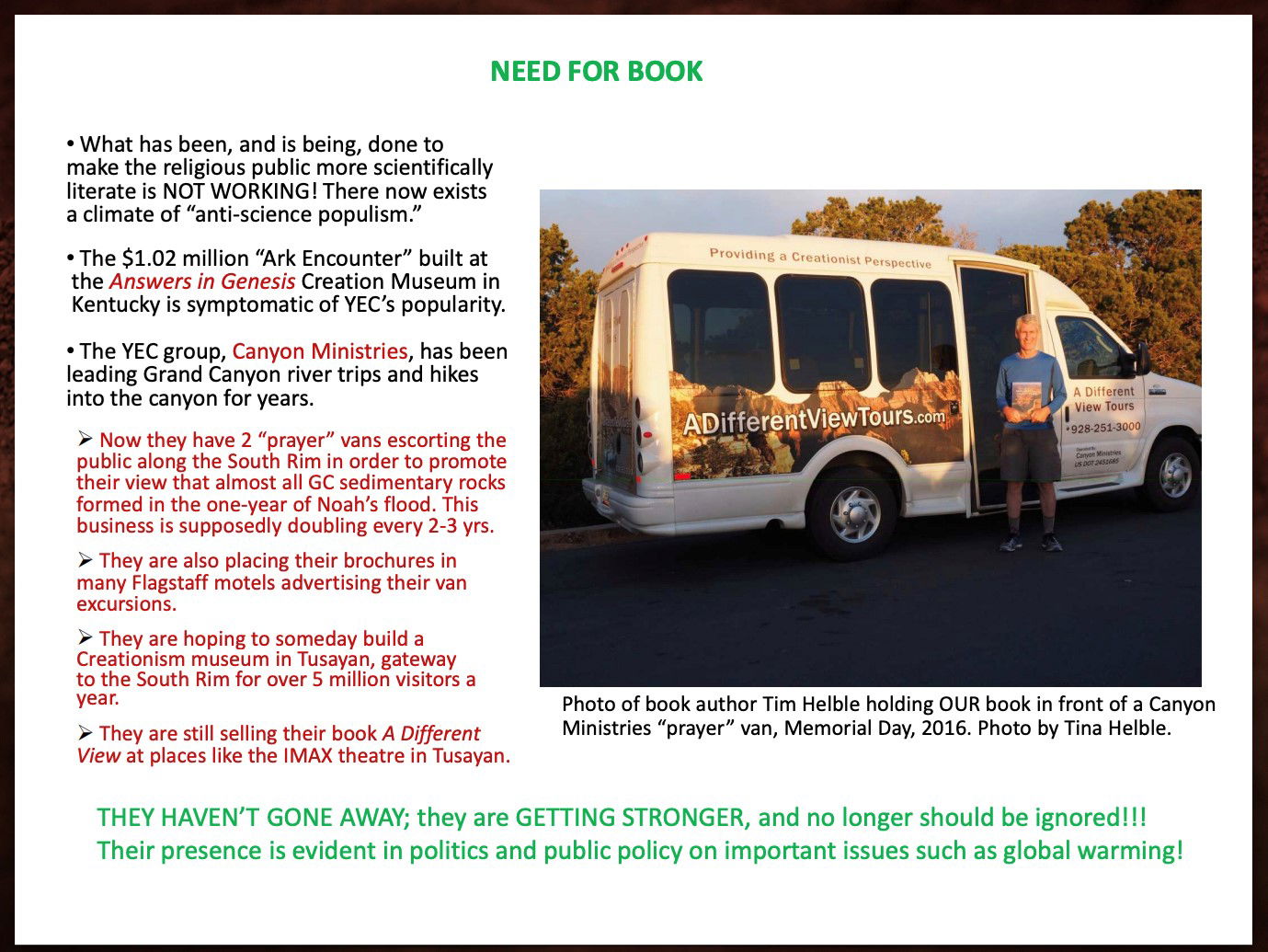Carol Hill’s presentation handout