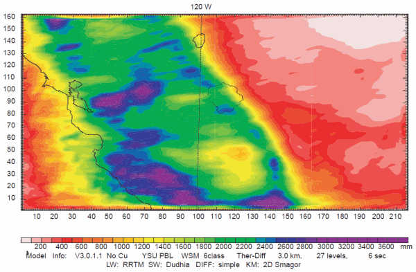 Sea-surface Temperature = 45°C
