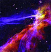Supernova blast