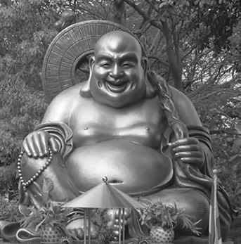 Statue of Budai