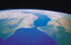 earth from space