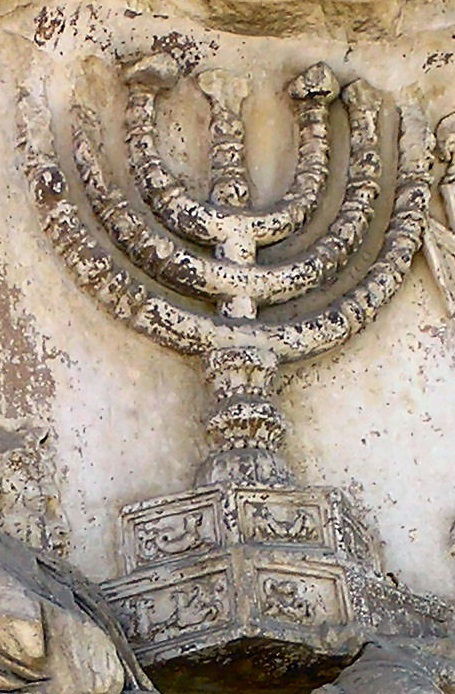 Arch of Titus’ menorah