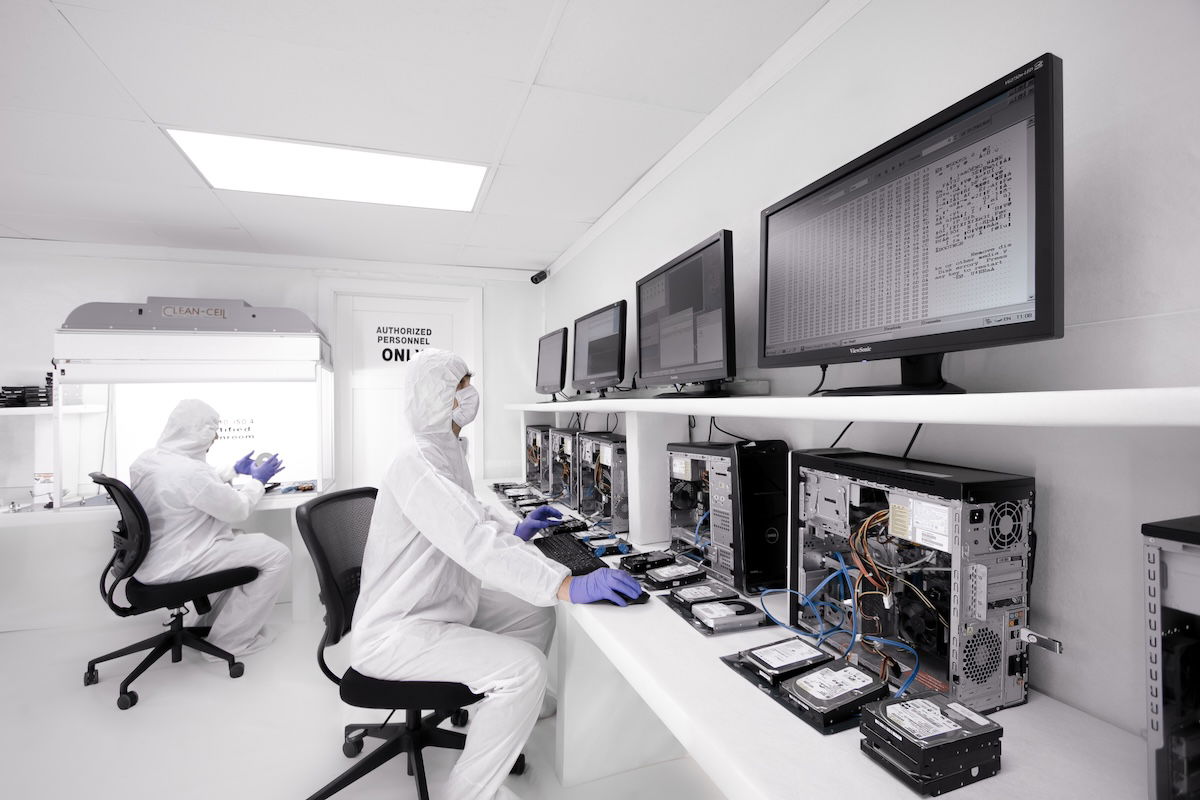 A digital forensics lab