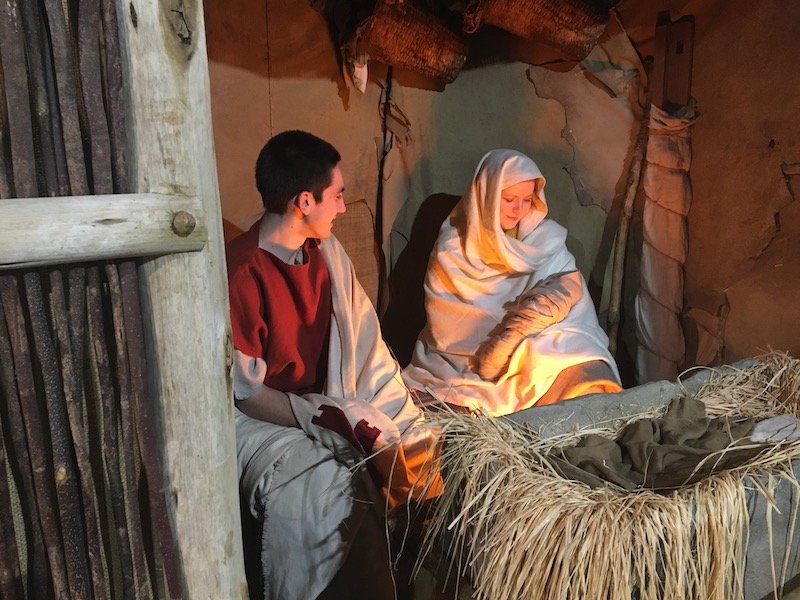 Live nativity at the Creation Museum