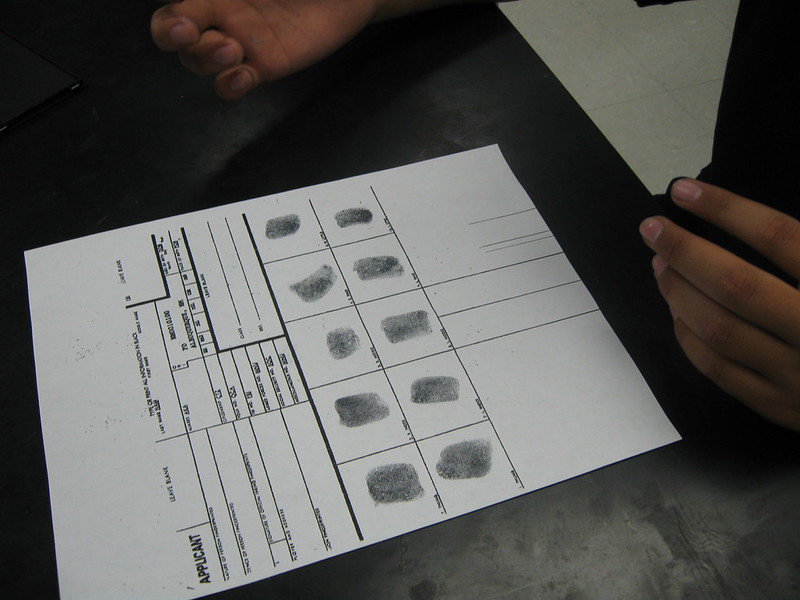 Superglue Fuming: Forensic Fingerprinting
