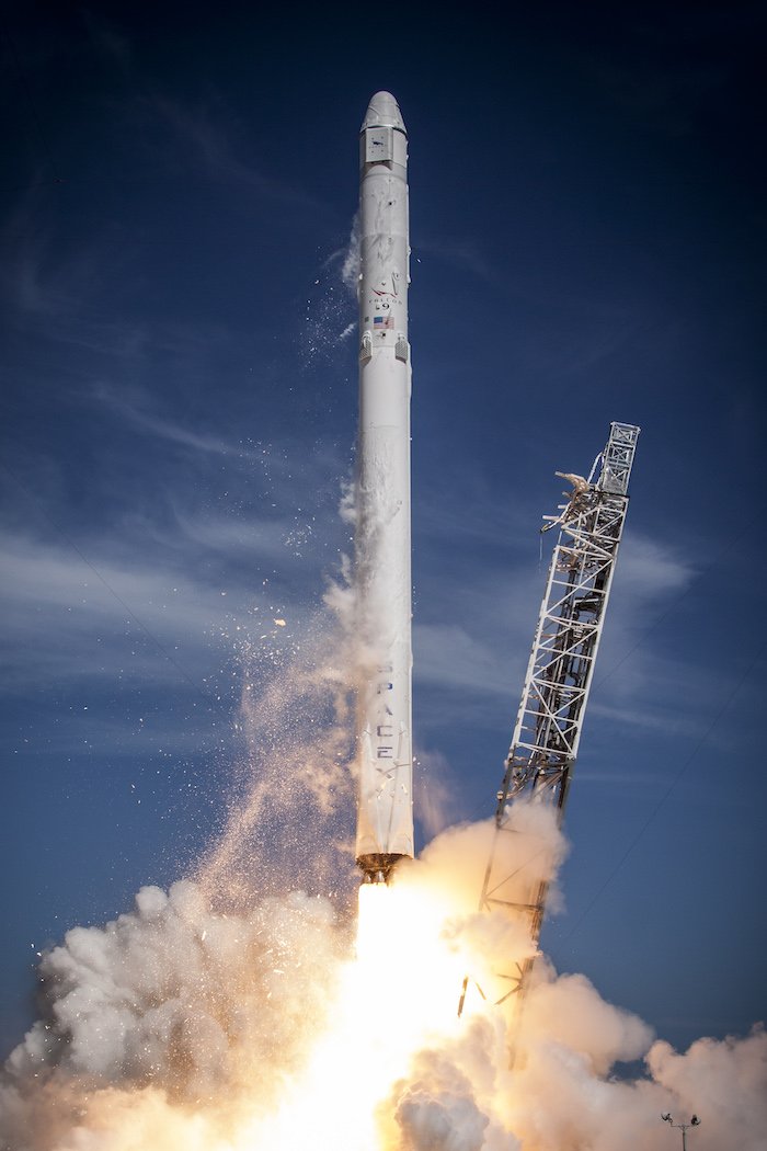 Launch of the Falcon 9 v1.1 rocket (from January 2015)