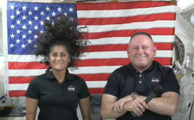 Suni Williams and Barry Wilmore
