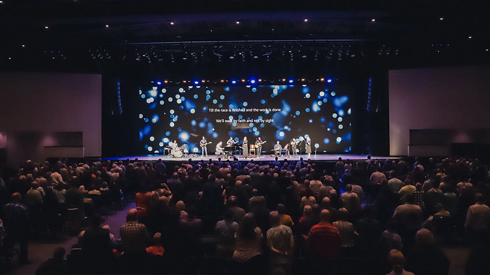 Concert inside the Answers Center at the Ark Encounter