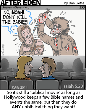 Biblical Movie? After Eden cartoon