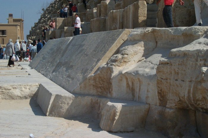 Khufu’s Pyramid Bottom