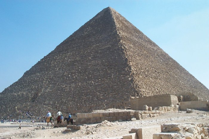 Khufu’s Pyramid Entrance