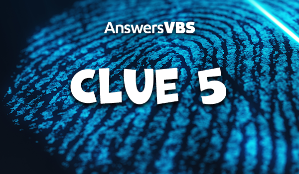 Spy Clue #5: Fingerprint