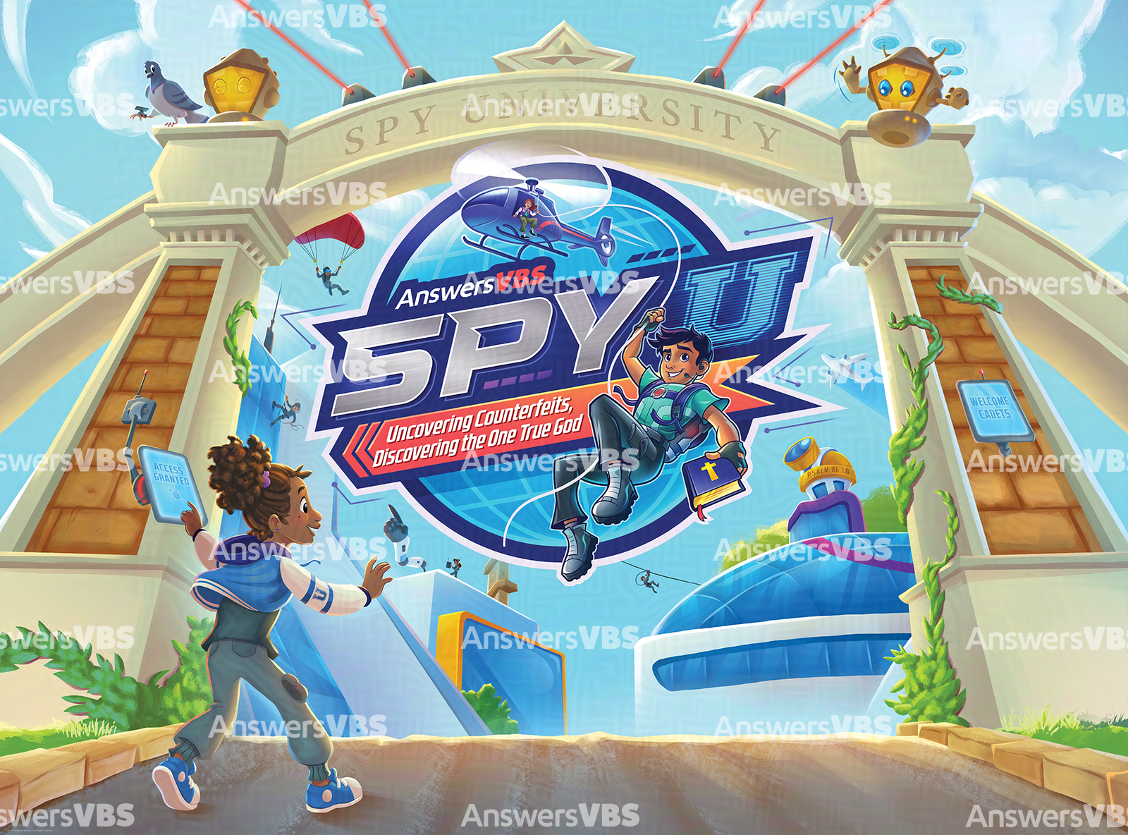Spy U Entrance Set