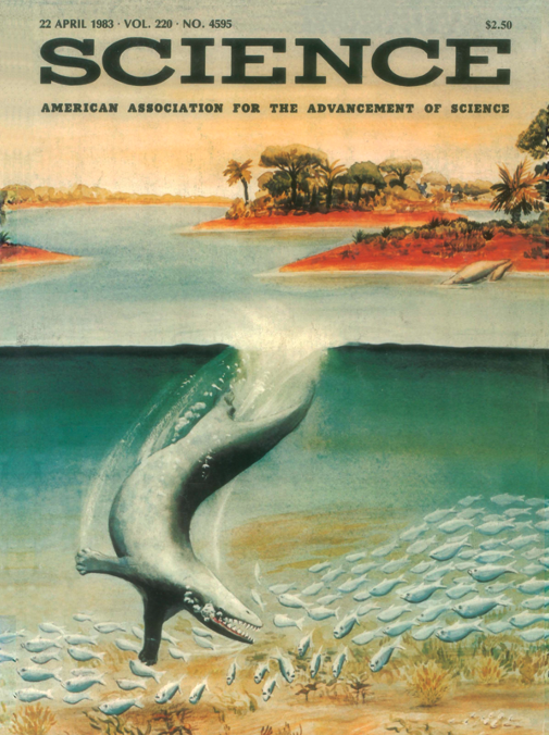 Science magazine cover, April 1983