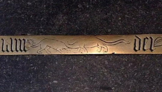 Bishop of Carlisle’s tomb engraving