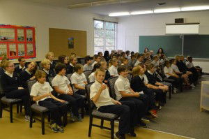 Students in classroom