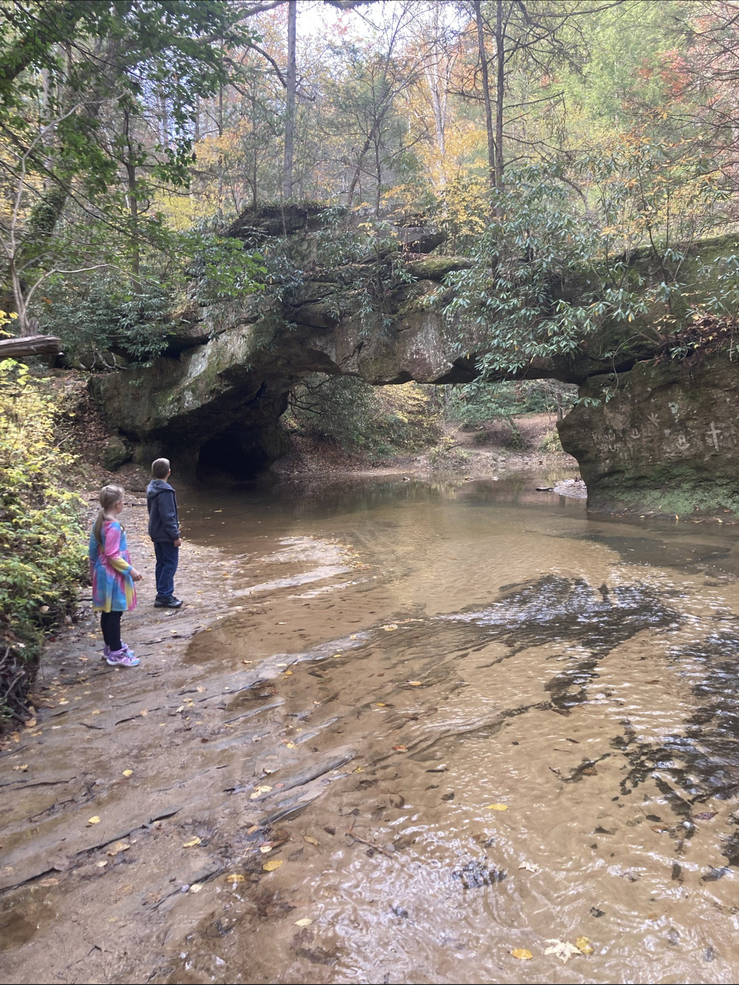 Rock Bridge Arch in Red River Gorge