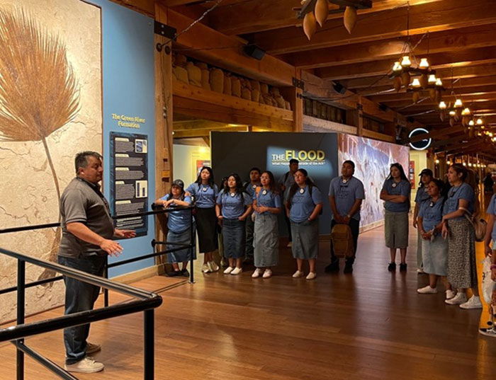 Florida group at Ark Encounter exhibits