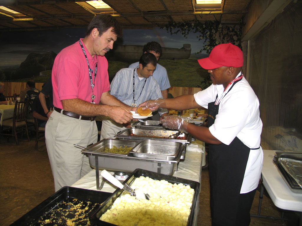 Lunch for AiG Staff and Volunteers