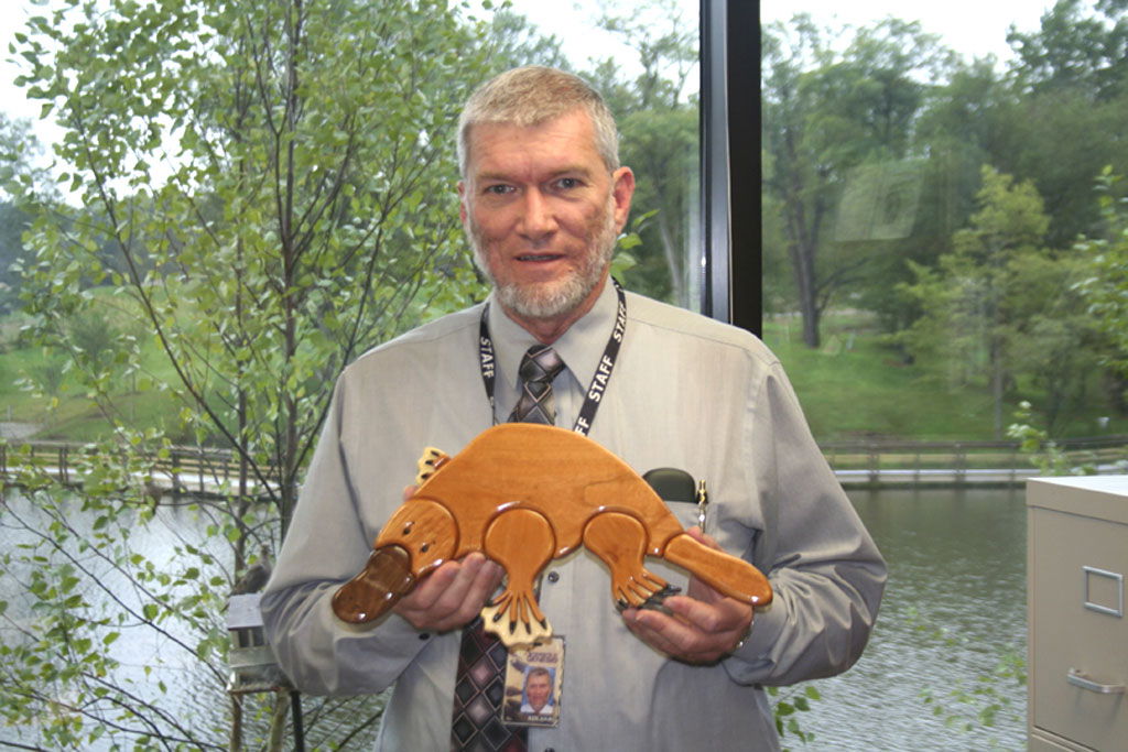 Ken with Platypus