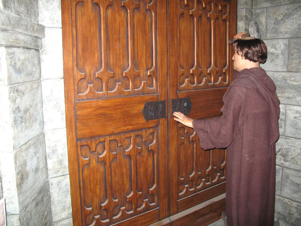 Martin Luther Exhibit in Creation Museum