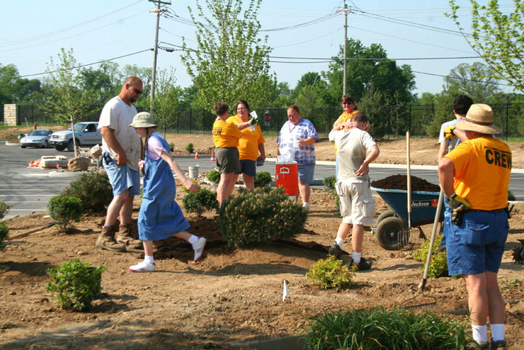 Volunteers at the Creation Museum