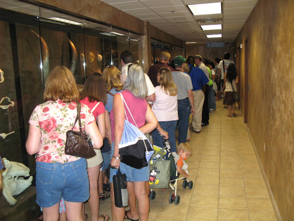 Visitors at the Creation Museum