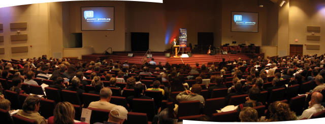 The auditorium in Columbus, Ohio