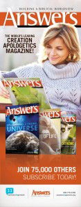 Answers Magazine Banner