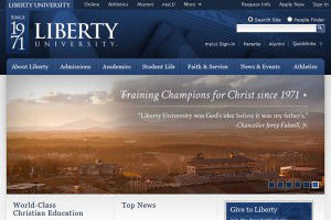 Liberty University website