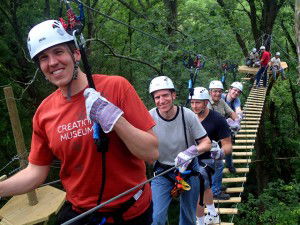 Walking the Sky Bridge