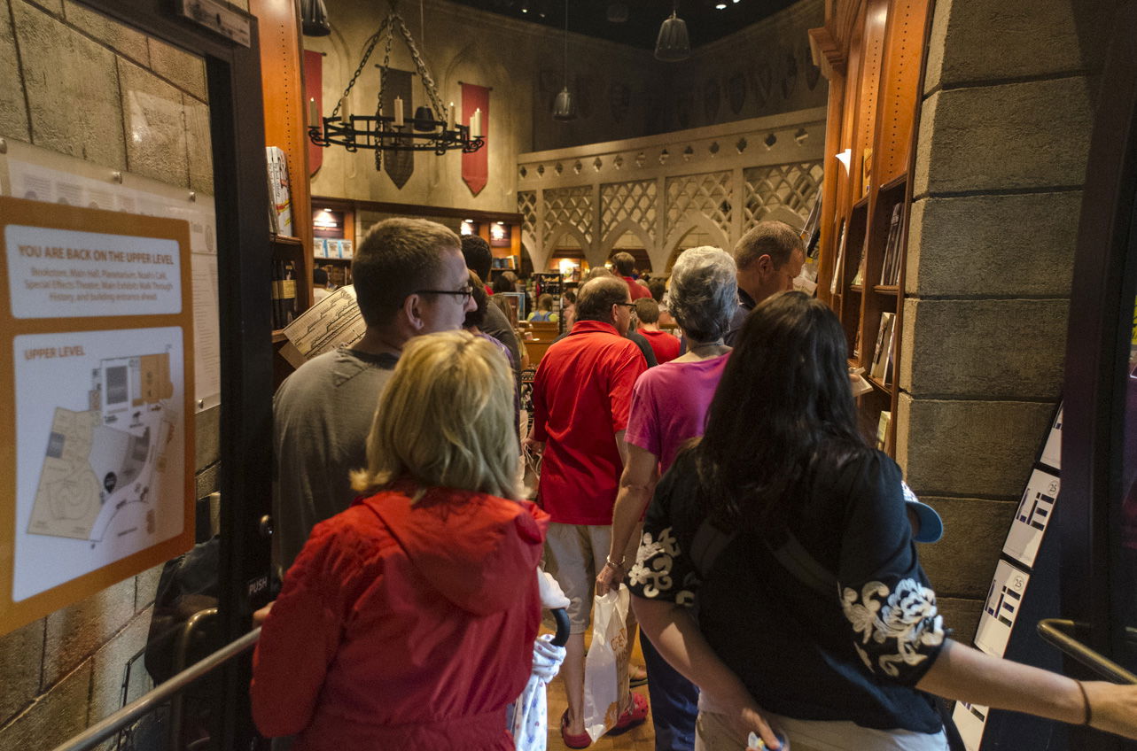 Creation Museum Crowds