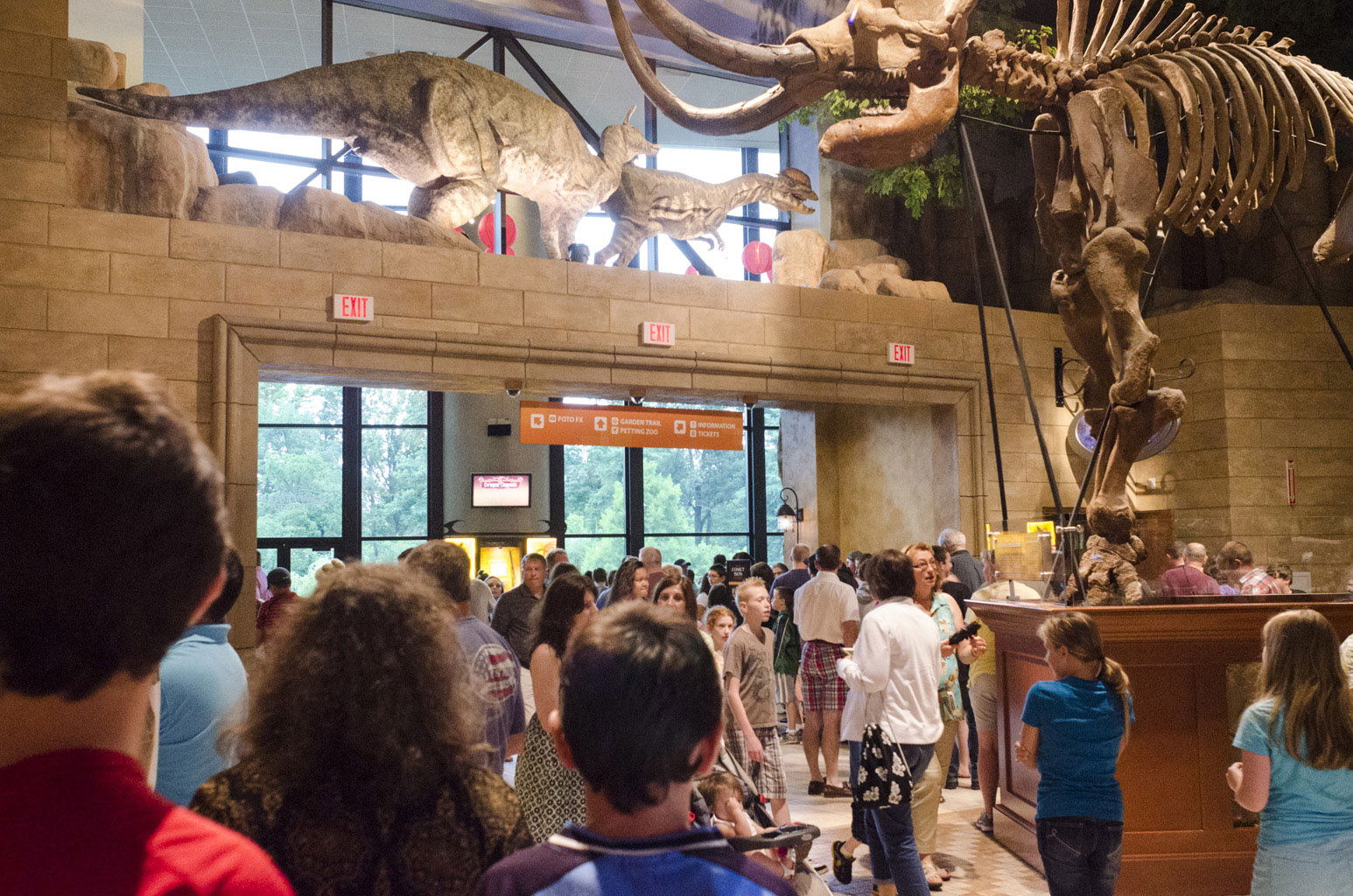 Creation Museum Crowds