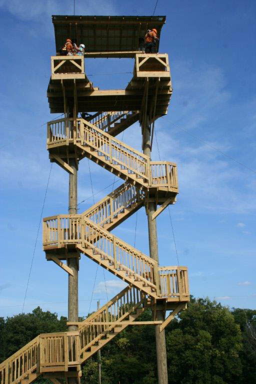 Mega Zip tower