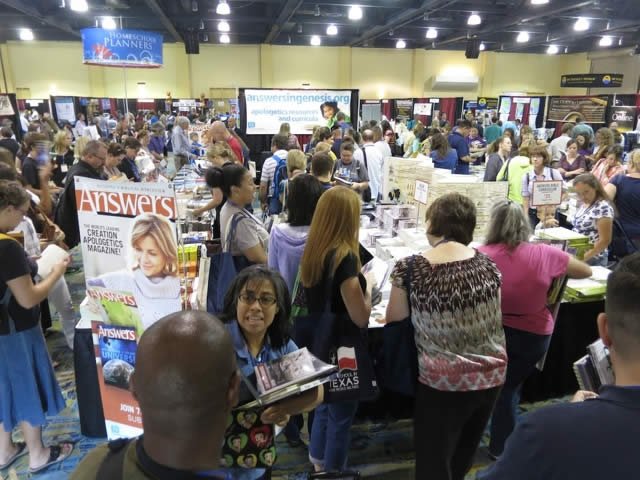 Texas Homeschool Coalition conference purchasing resources