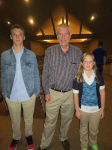 Ken Ham with children