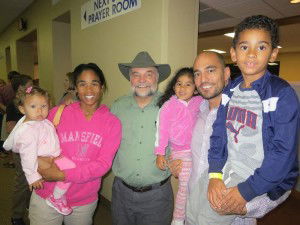 Buddy Davis with family