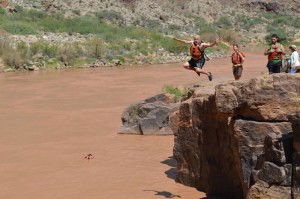 Juming into Colorado River