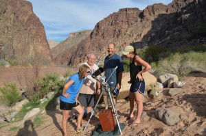 Sun-spotting in Grand Canyon